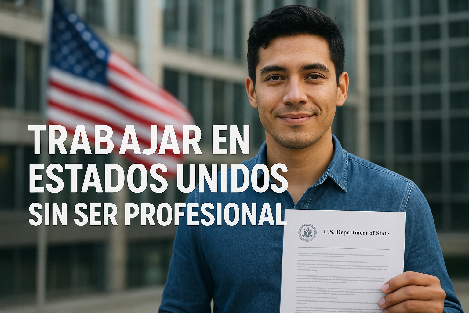 Cómo Trabajar en Estados Unidos Sin Ser Profesional en 2025
